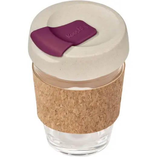 Kooshty Kork Chacha Glass Kup Maroon